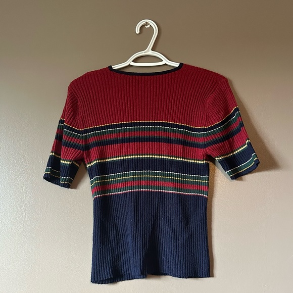 Vintage Striped Knit T-shirt - Picture 2 of 5